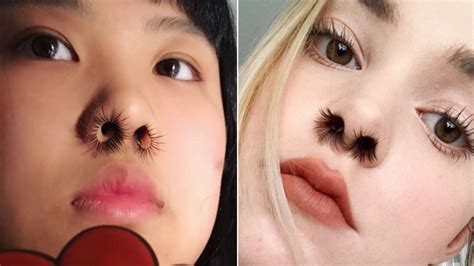 nose hair extensions|Nostril Hair Extensions Are Going Viral Right Now